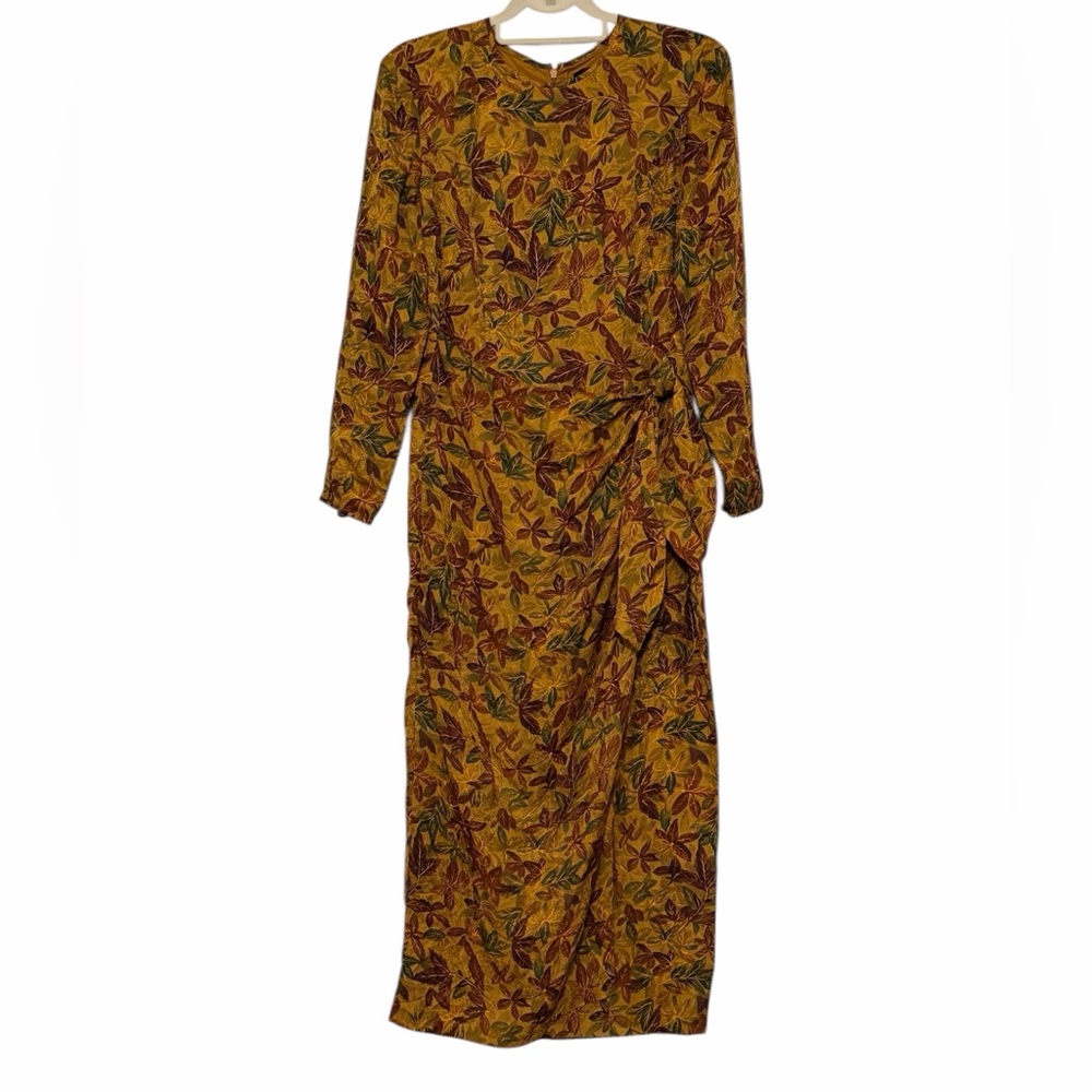 Vintage August Silk 100% Silk Dress